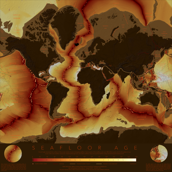 海底年齢マップ